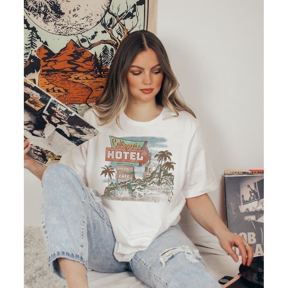 The Eagles Tee Band Tee Hotel California Tee Shirt